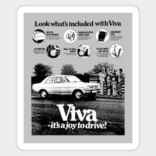 VAUXHALL VIVA -advert Magnet